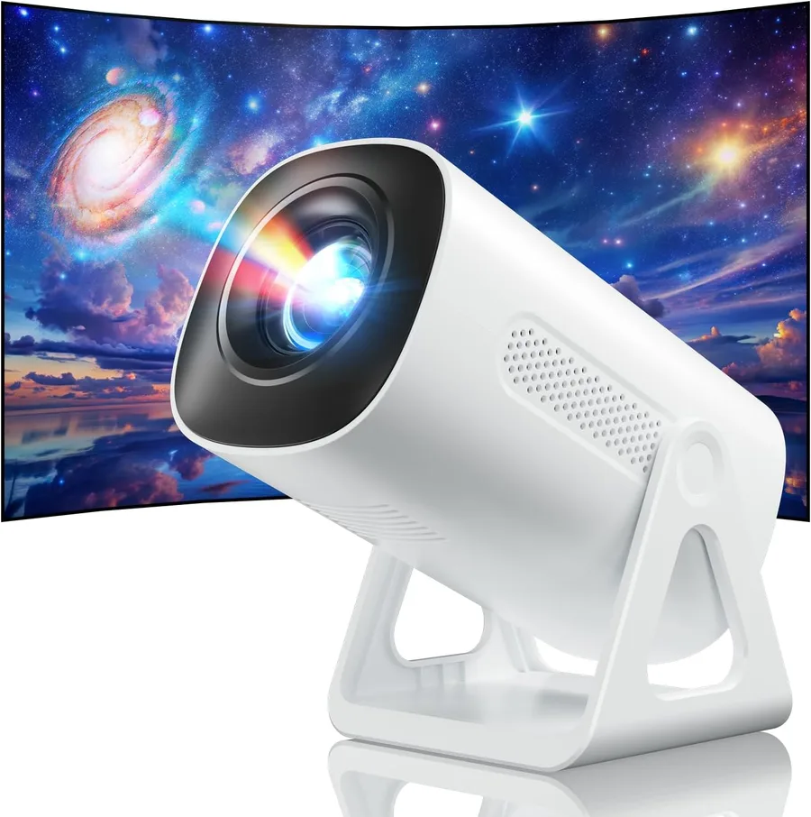 AMEELA CL003 Full HD 1080P Mini Portable Projector with WiFi & Bluetooth